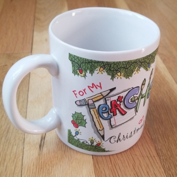 TEACHER GIFT! Christmas Mug - Picture 2 of 6